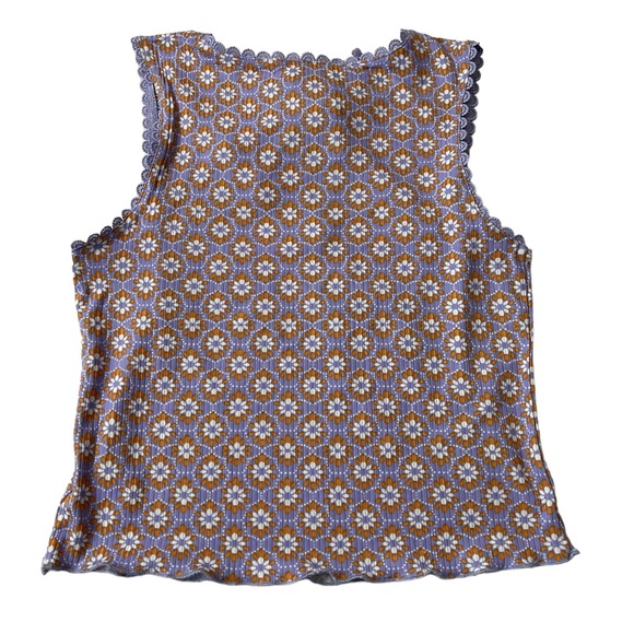 Self Esteem Floral Set of 2 Tank/Skirt Sets Size M (7-8) NWT - Picture 3 of 13